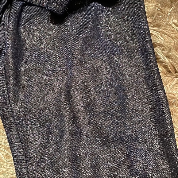 Jennifer Lopez Leopard Print Purple Hi Rise Straight Leg Sheer Pants Small - Picture 7 of 12